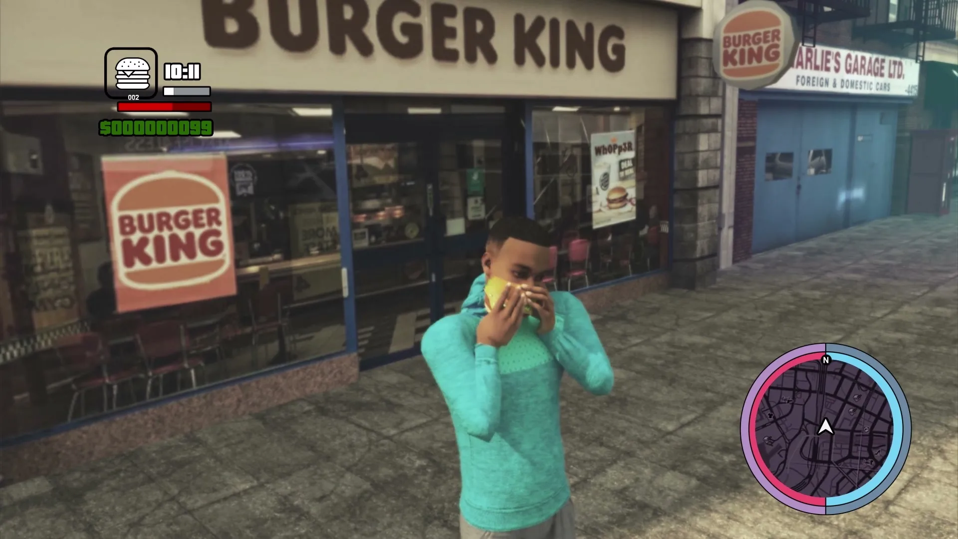 Burger King "Burger Glitch" (2023) commercial still