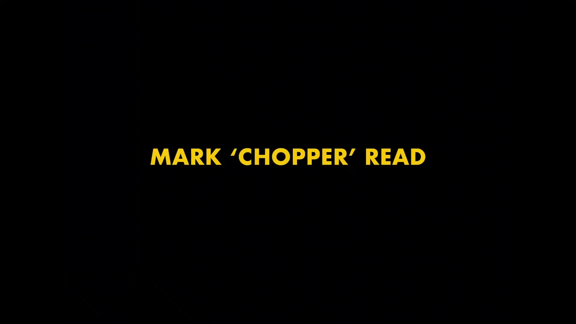 Pedestrian Council of Australia "Chopper Read - Killer" (2002) commercial still