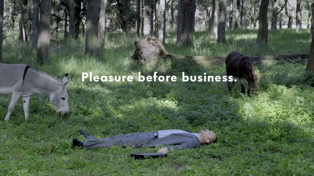 Volkswagen Passat "Pleasure Before Business" (2012) commercial still