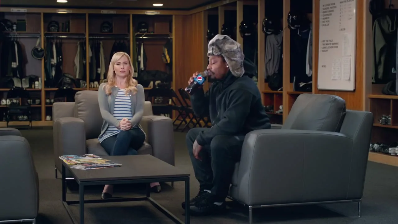 PepsiCo "Marshawn" (2016) commercial still