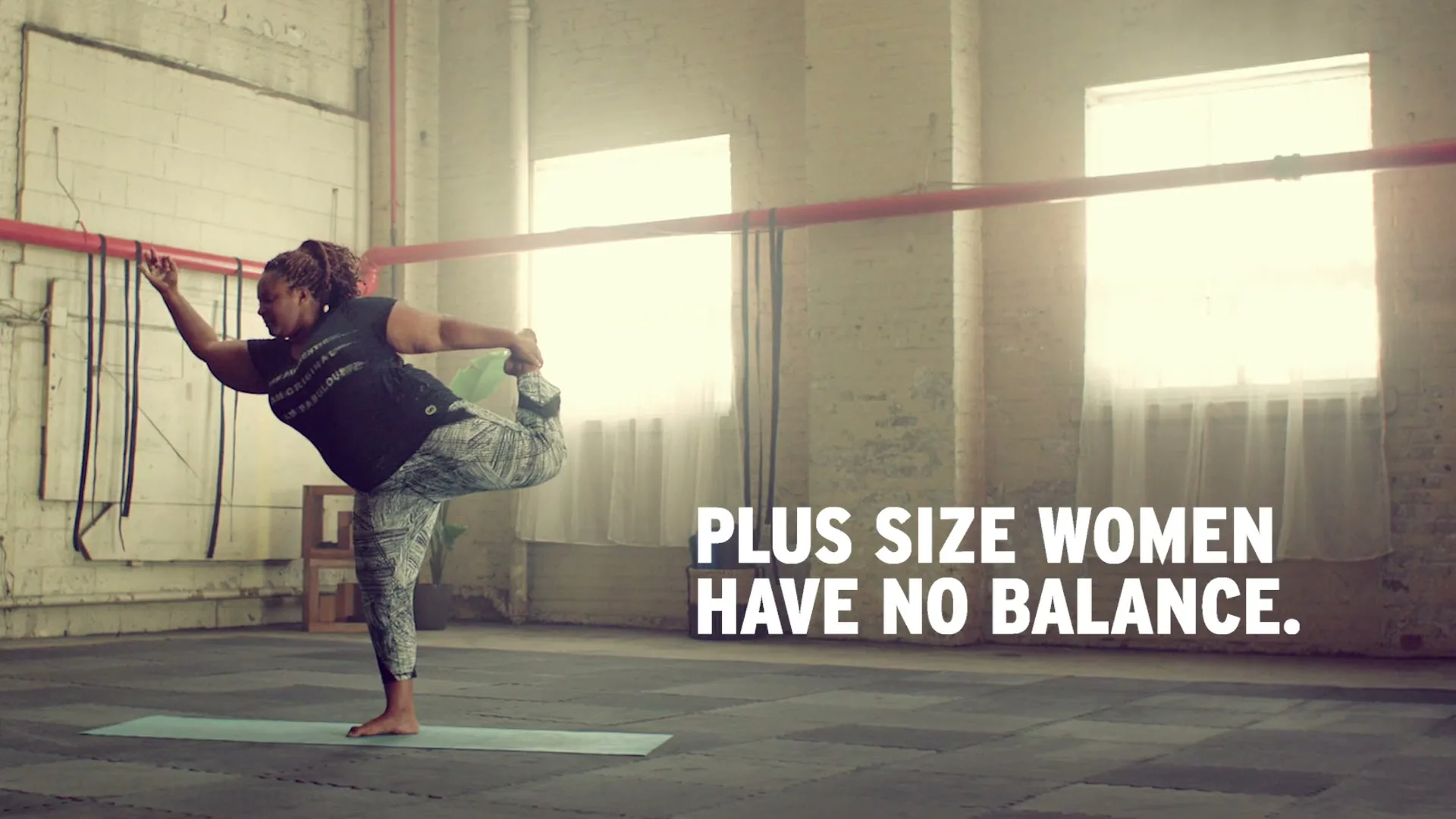 Penningtons “Plus Size Yogi” (2016), frame 3