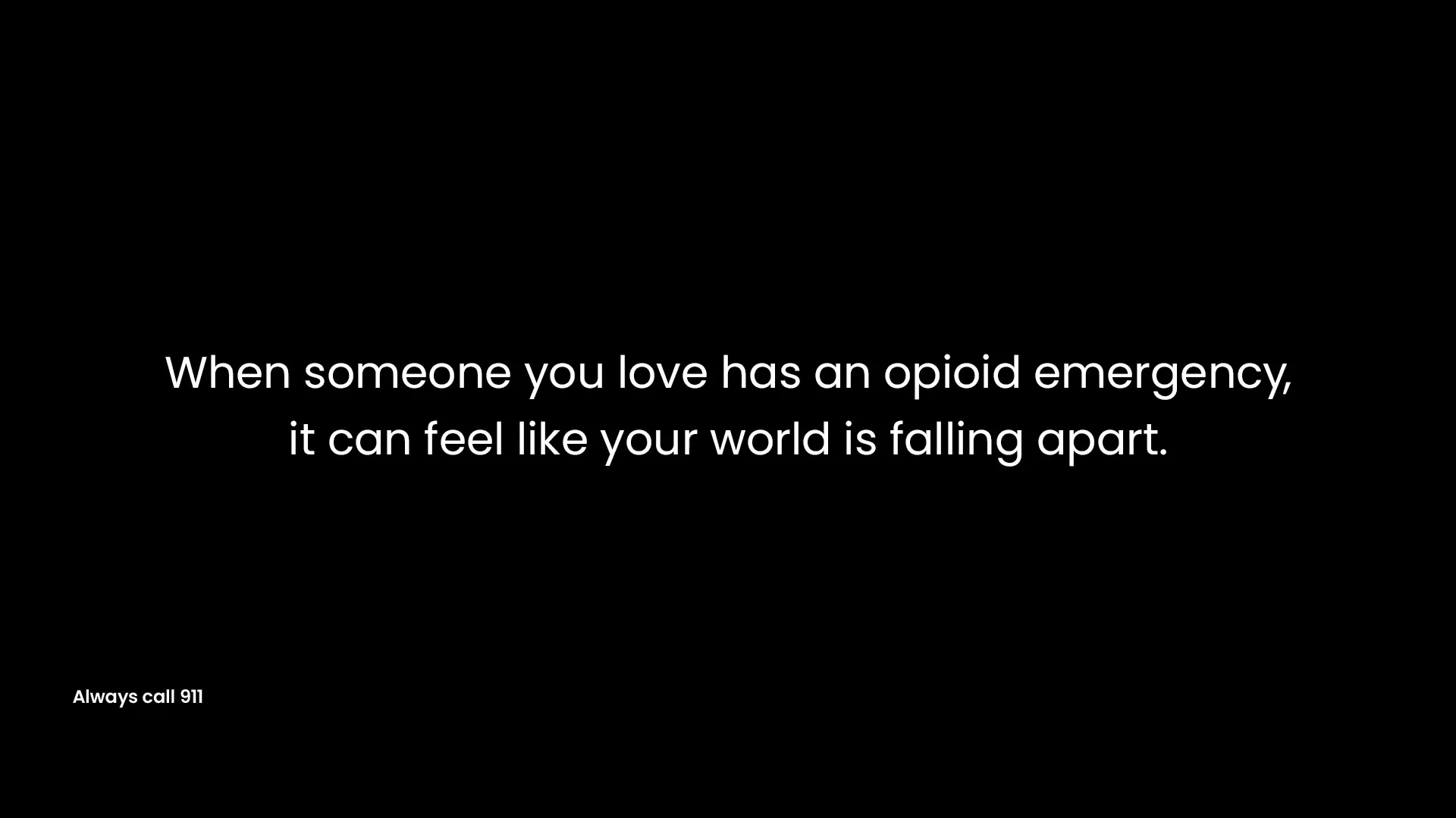 Narcan "Who Is Your World" (2024) commercial still