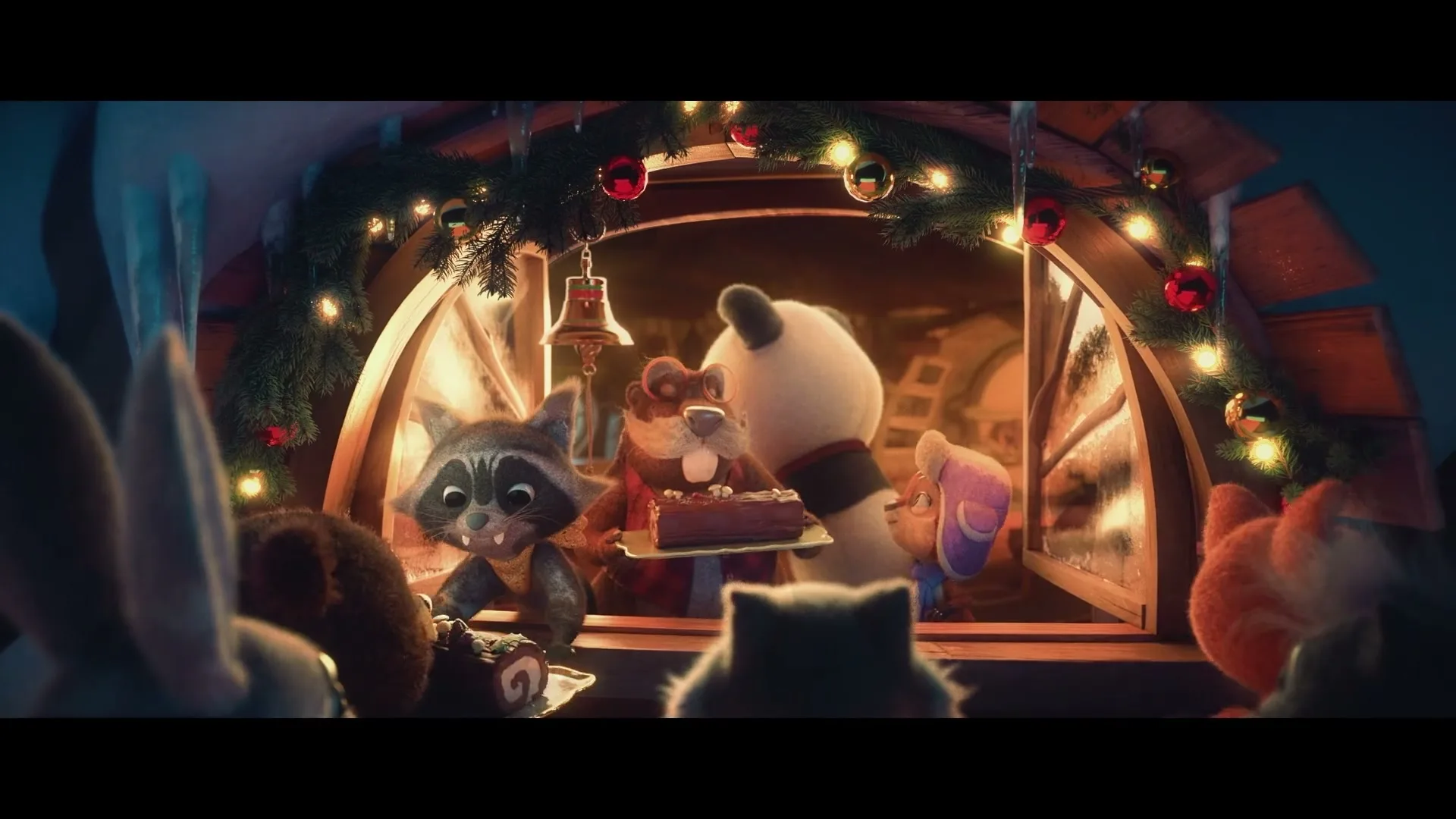 IGA “Mr. Beaver's Yule Log”, directed by Kun Chang