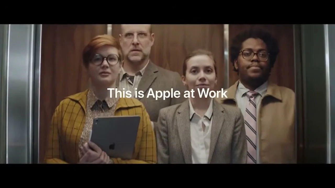 Apple "The Underdogs: Swiped Mac | Apple at Work" (2024) commercial still