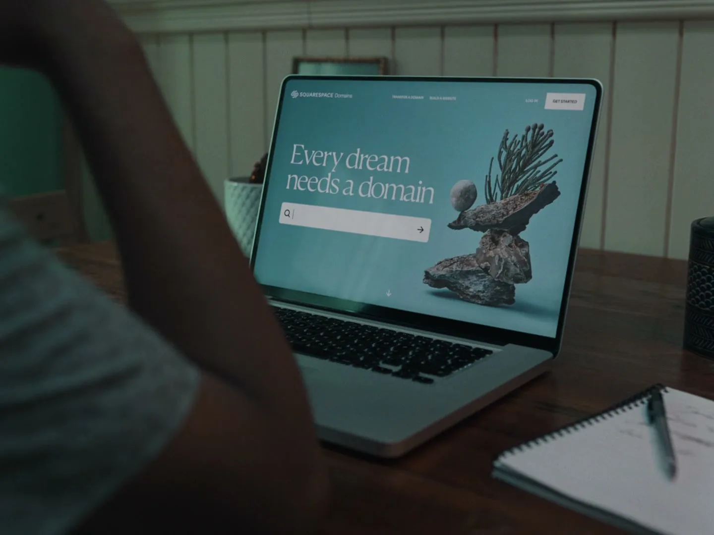 Squarespace “Scuba” (2025), frame 2