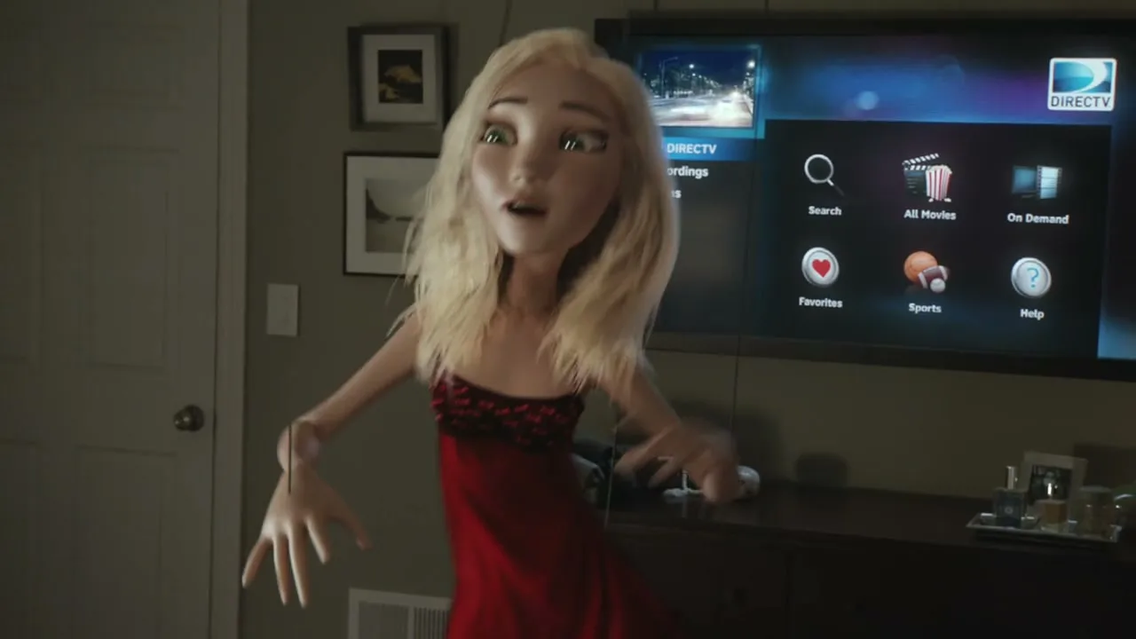 DirecTV "Pretty" (2014) commercial still