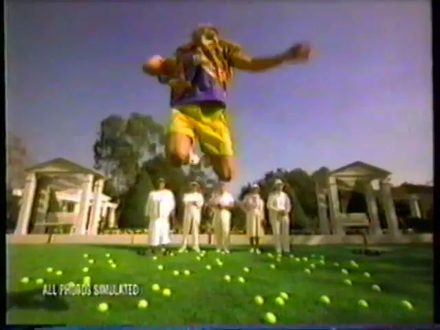 Canon Rebel "Agassi" (1995) commercial still