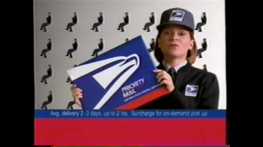 USPS Priority Mail "What's Your Priority" (1998) commercial still