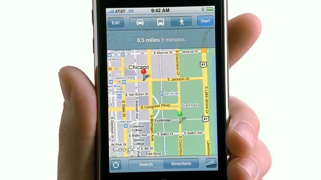 Apple iPhone "There's an App for That" (2010) commercial still