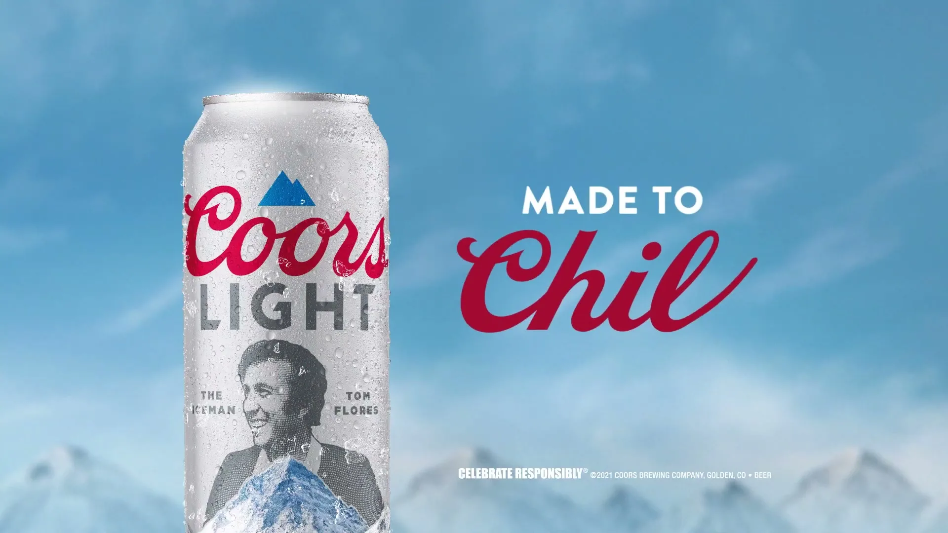 Coors Light "Iceman to Canton" (2022) commercial still