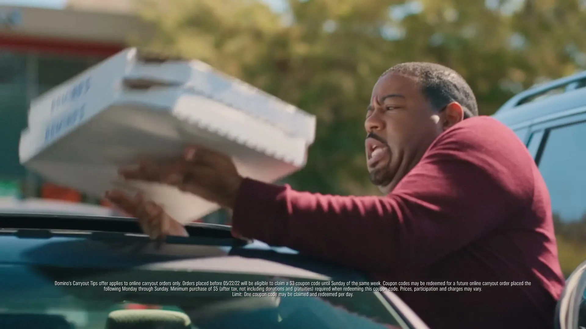 Domino’s “Carryout Tips” (2023), frame 4