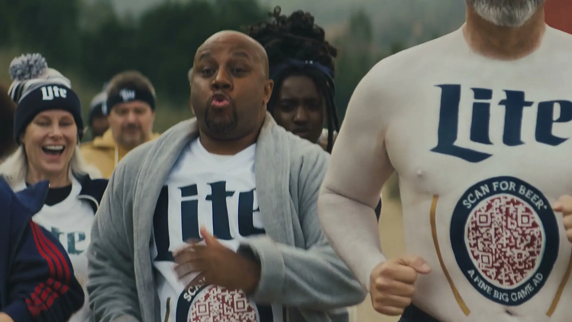 Miller Lite “Running of the Beer Ads” (2025), frame 3