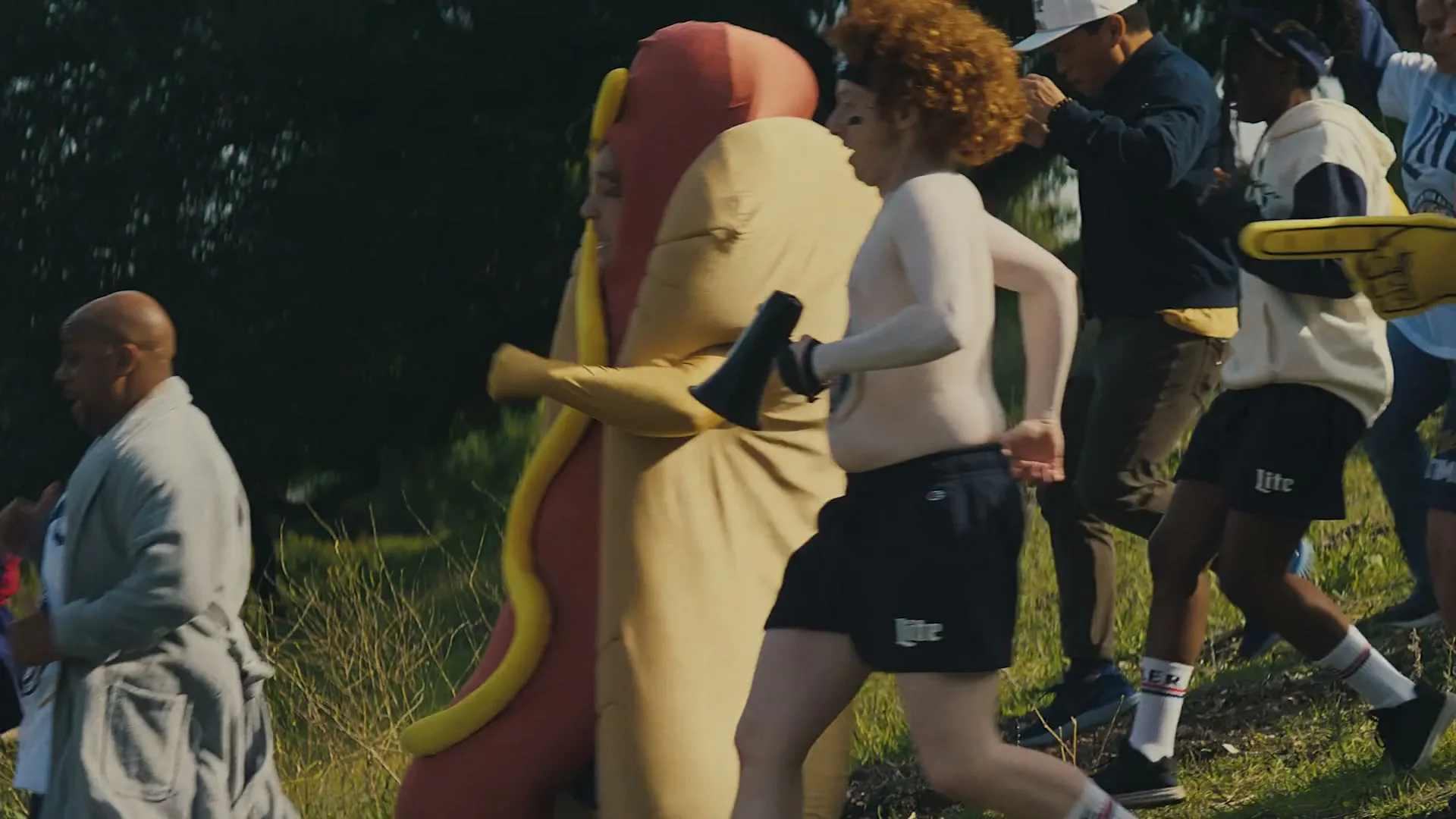 Miller Lite “Running of the Beer Ads” (2025), frame 5