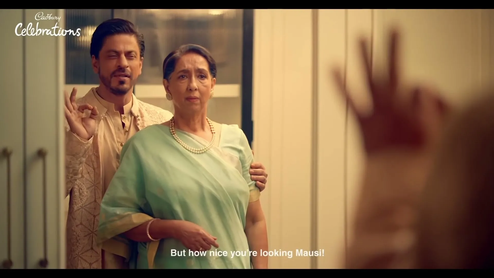 Cadbury Celebrations "My SRK Ad" (2023) commercial still