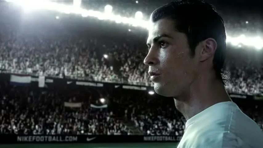 Nike "Write the Future" (2012) commercial still