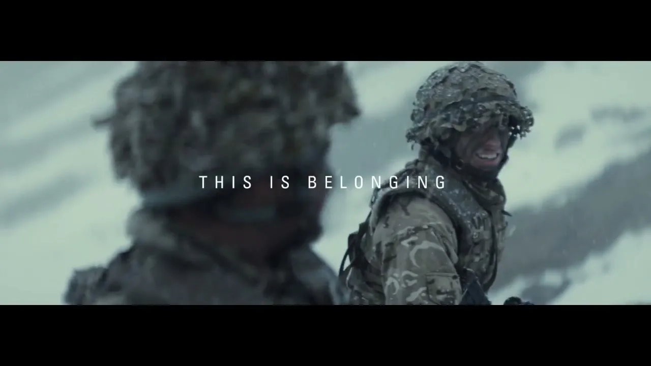 British Army “This Is Belonging” (2018), frame 6