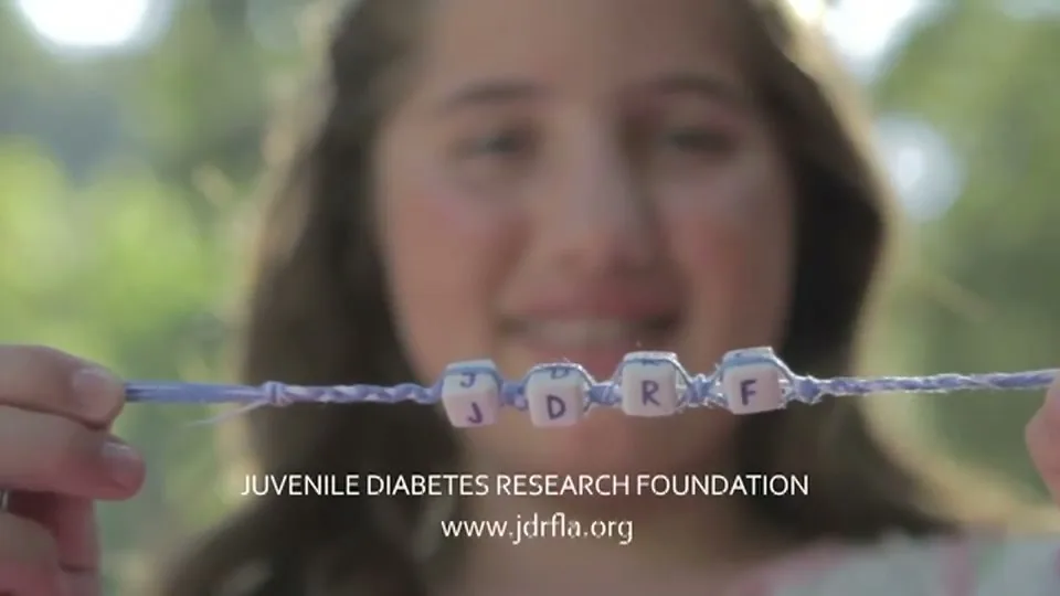 JDRF "Find a Cure" (2016) commercial still