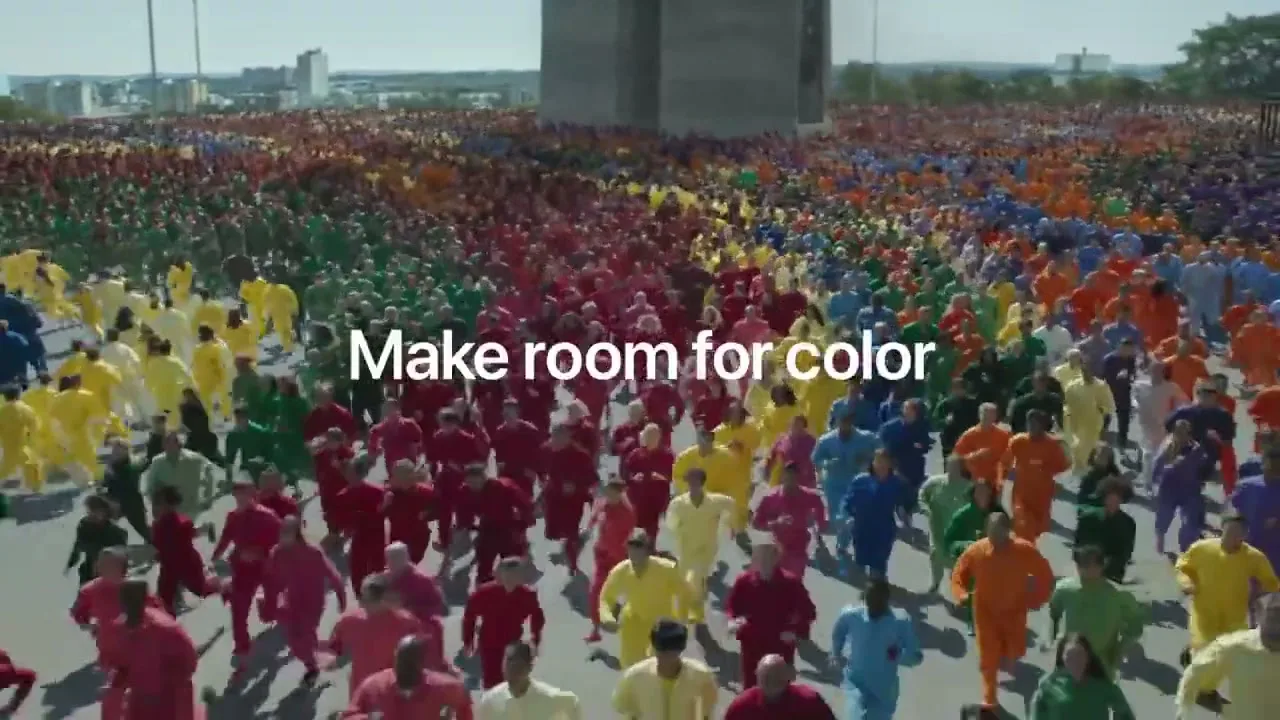 Apple "iPhone XR – Color Flood" (2018) commercial still