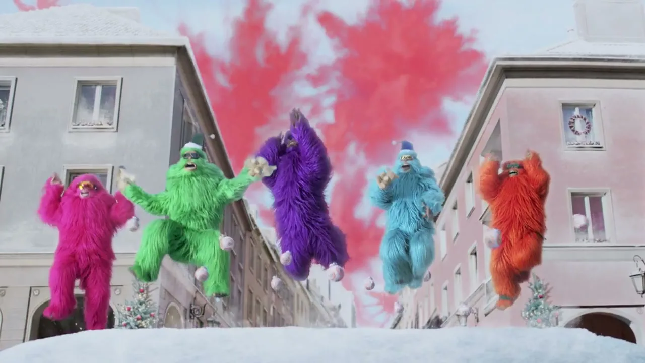 Christmas "Yeti" (2016) commercial still