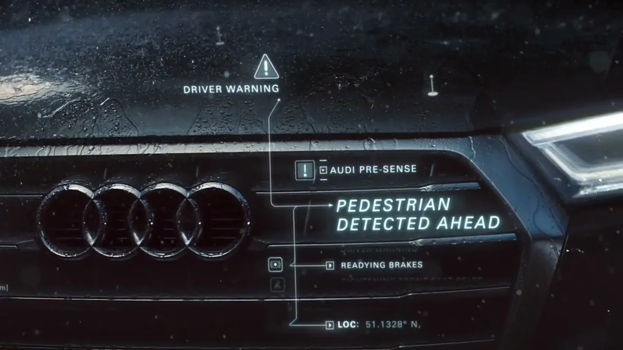 Audi "React" (2018) commercial still