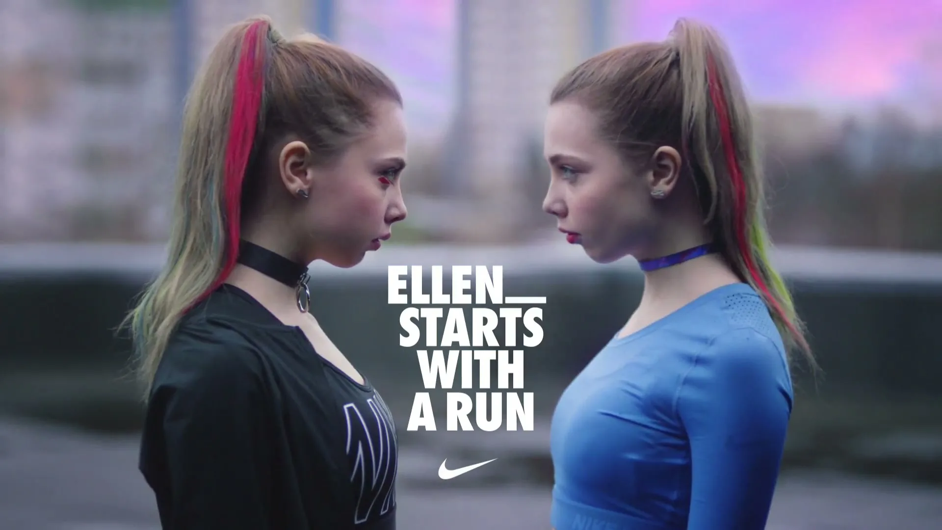 Nike "Nike Everything Start with a Run - Ellen" (2018) commercial still