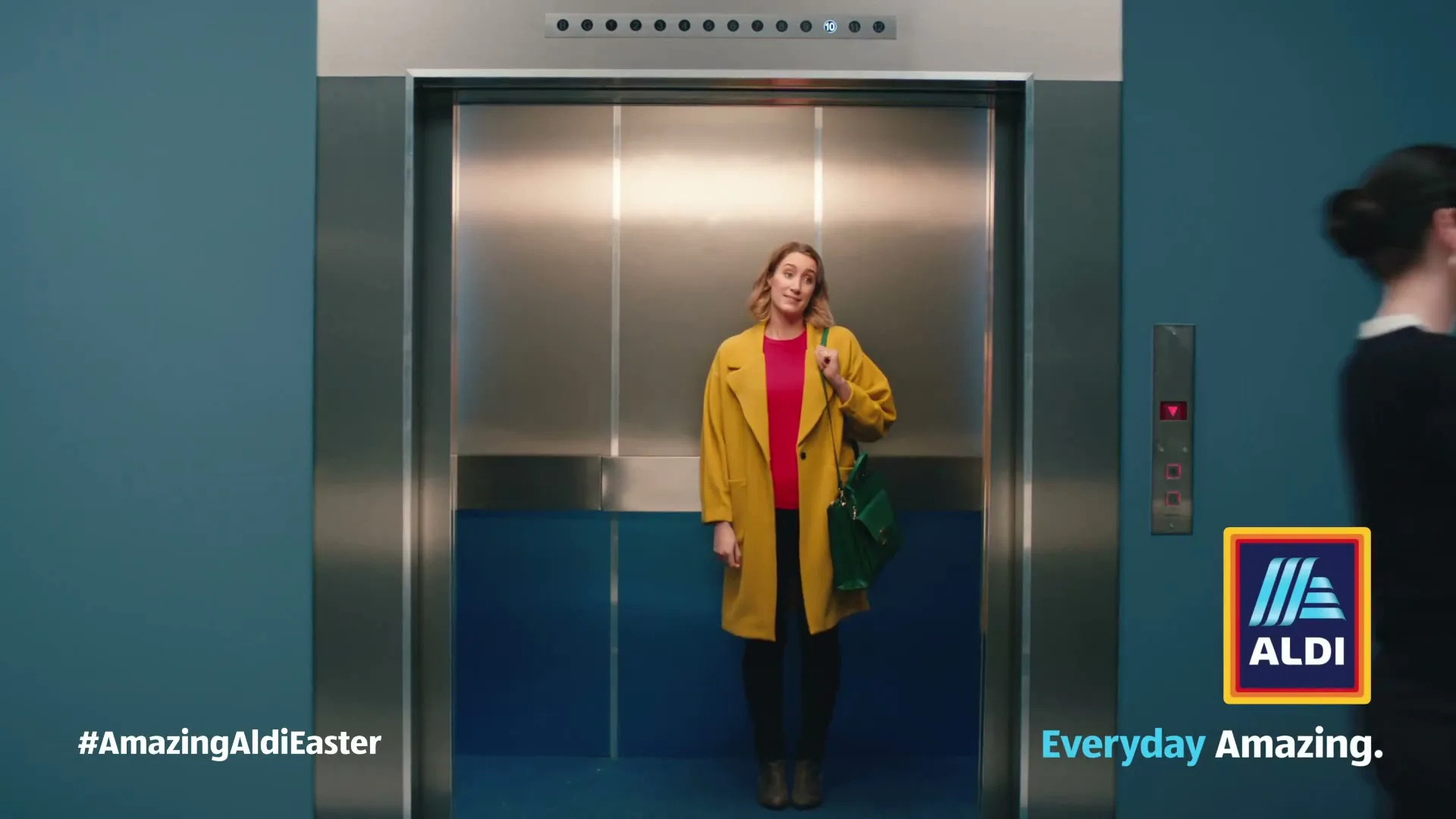 Aldi "Easter - Lift" (2018) commercial still