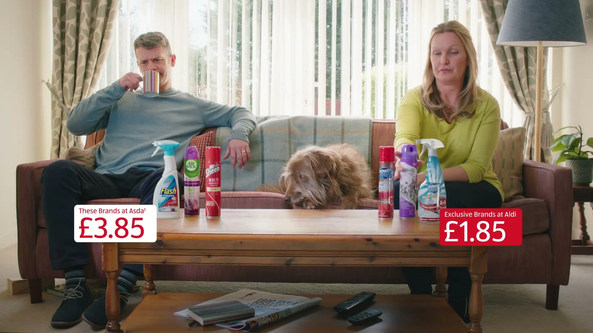 Aldi "Room Spray" (2018) commercial still