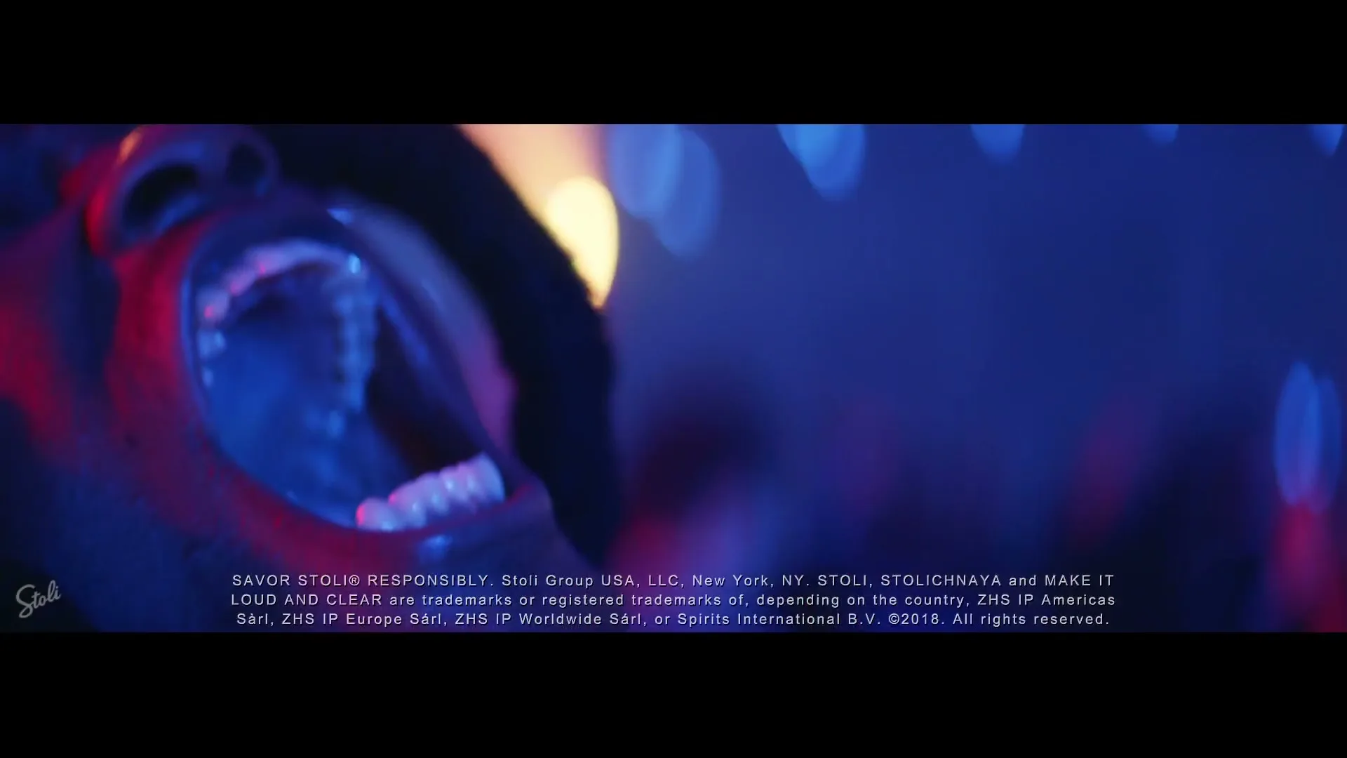 Stoli Group "Loud & Clear" (2018) commercial still