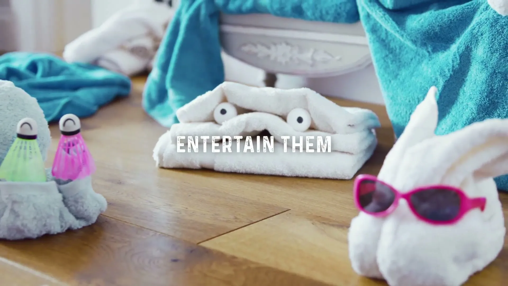 Nestlé "NERD: Nestlé Towel Safari - Hylton Tannenbaum" (2018) commercial still