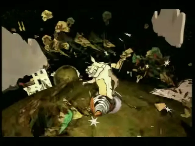 PlayStation "Wolfman" (2002) commercial still