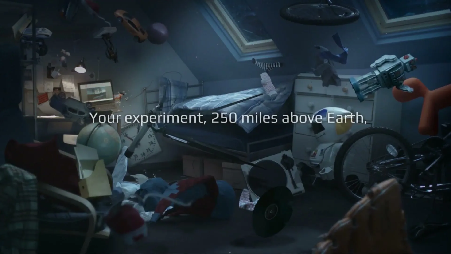 YouTube "YouTube Spacelab" (2018) commercial still