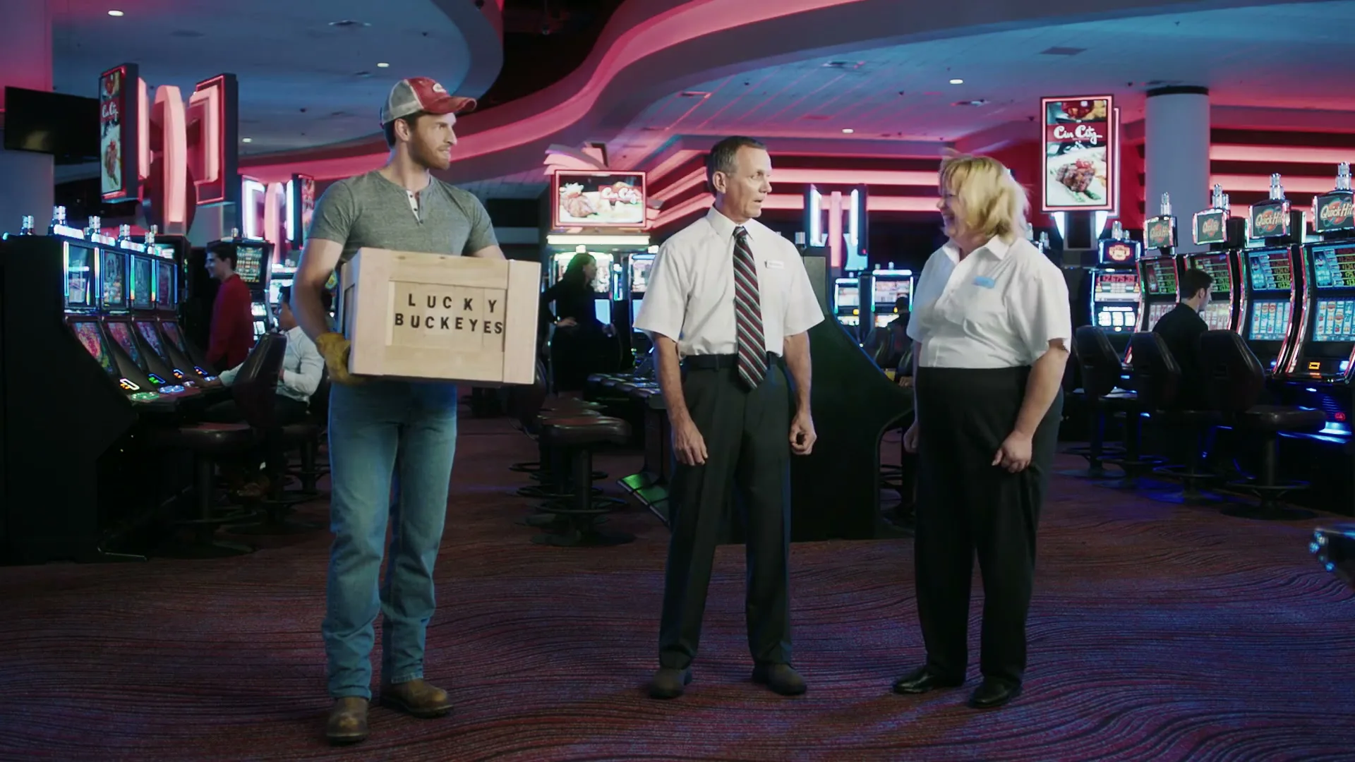 Miami Valley Gaming "TV- Bucky" (2018) commercial still