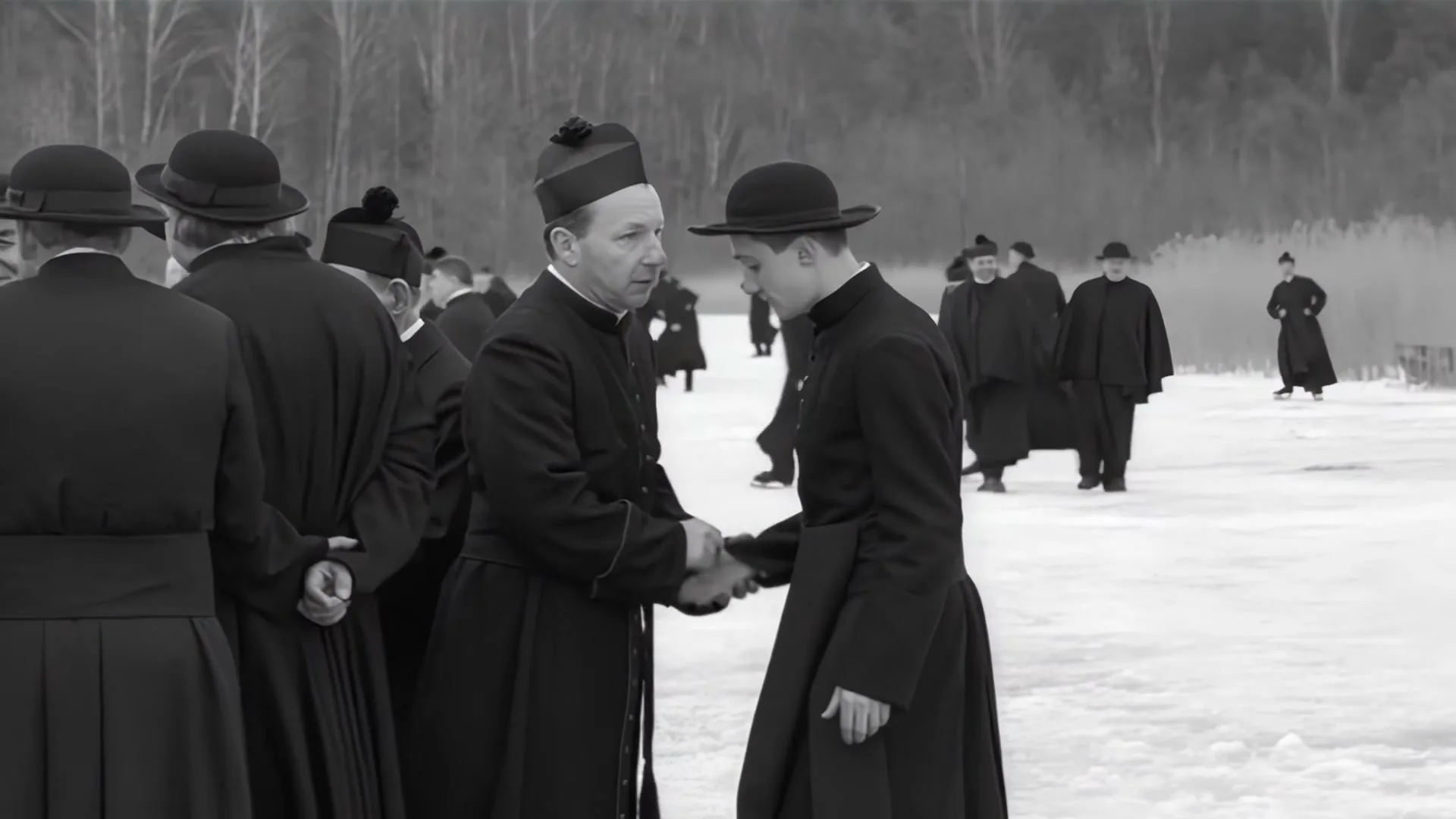 Stella Artois “Ice Skating Priests” (2005), frame 3