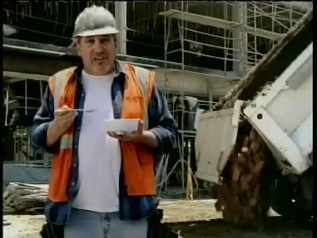 Kellogg's All-Bran "Construction Worker" (2008) commercial still