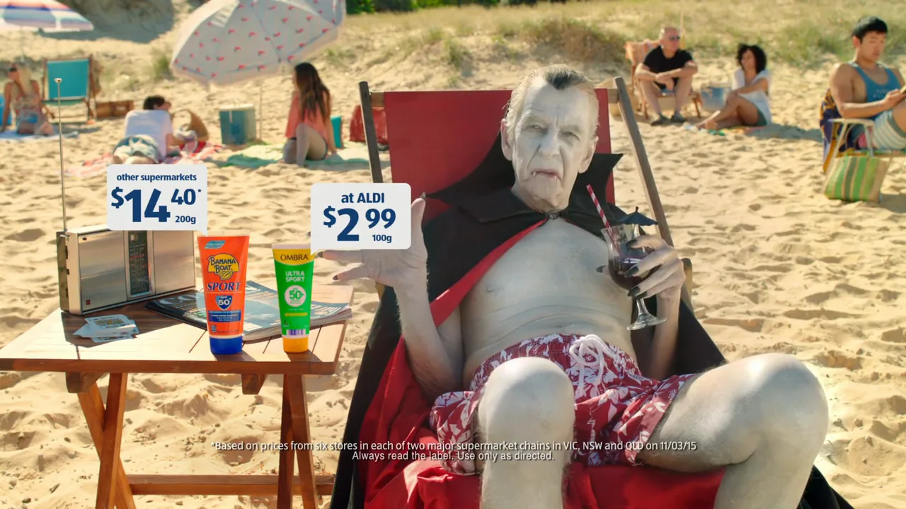 Aldi “Like Brands”, shot 1