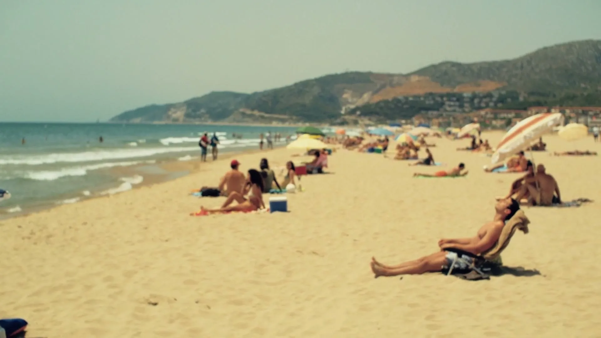 Southern Comfort "Whatever's Comfortable: Beach" (2013) commercial still