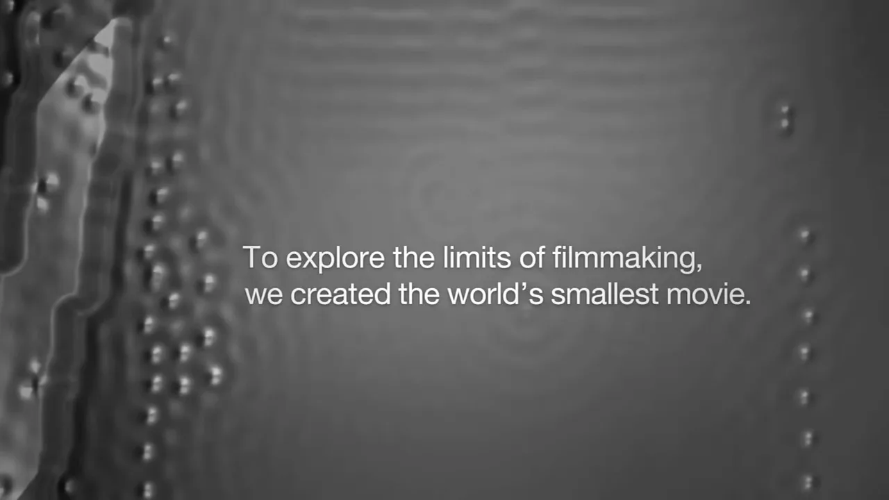 IBM “A Boy and His Atom”, shot 1