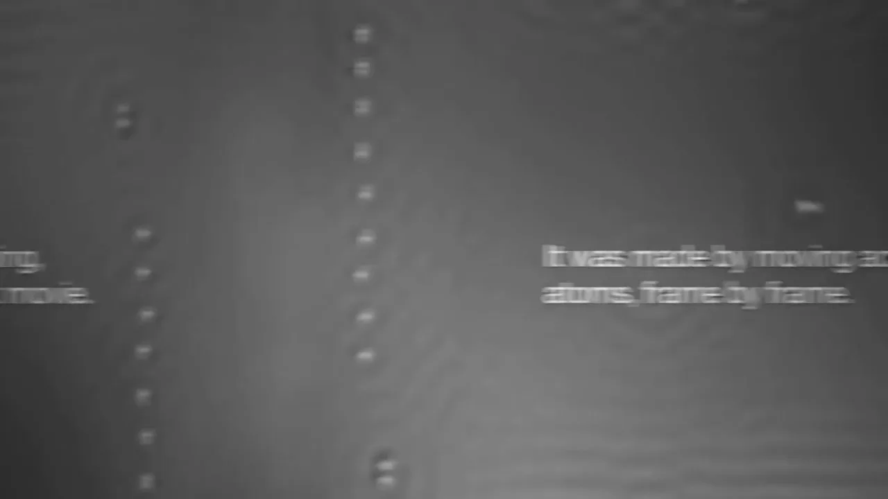 IBM “A Boy and His Atom”, shot 1