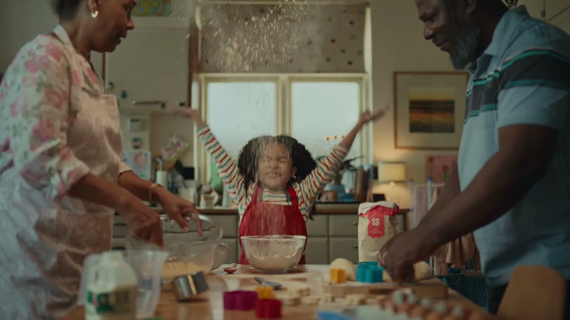 Co-op "Cook Up a Difference" (2022) commercial still