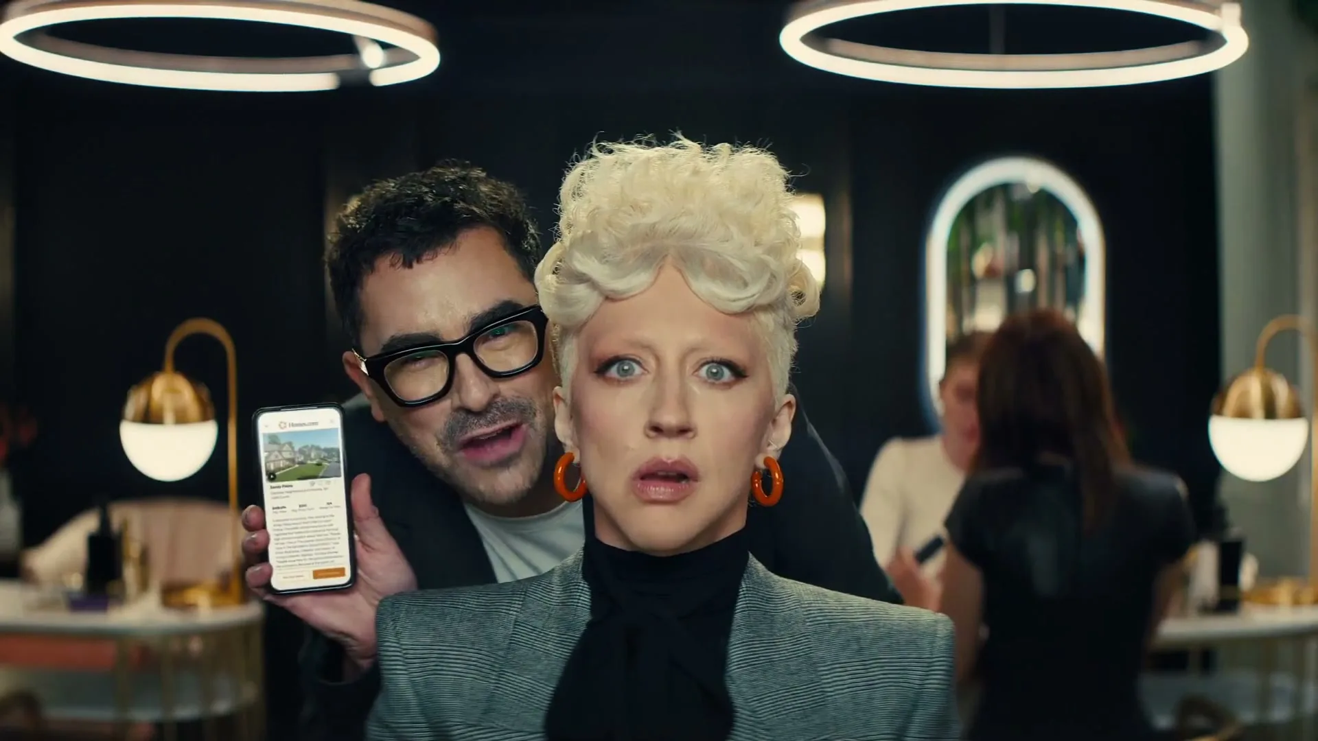 Homes.com "Salon - Super Bowl Spot" (2024) commercial still