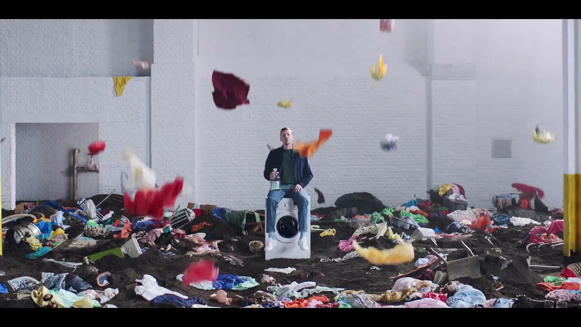 Ecover "Laundry Against Landfill" (2020) commercial still