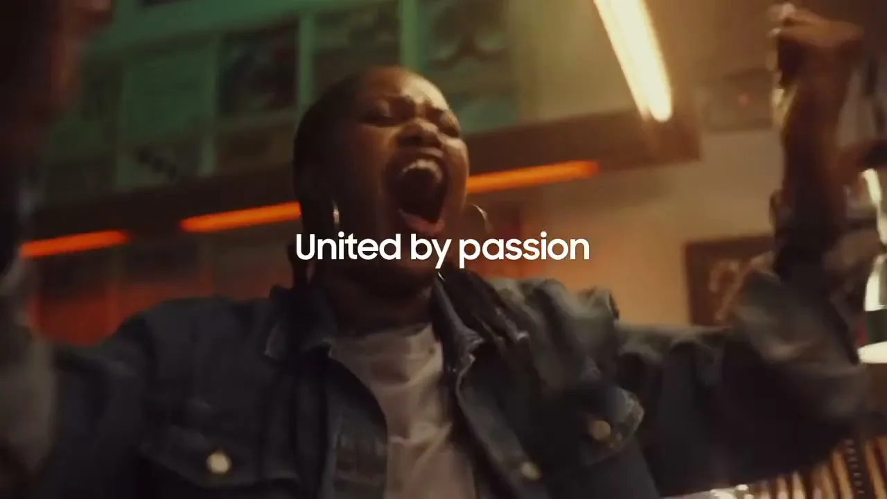 Samsung "United By Our Passions" (2023) commercial still