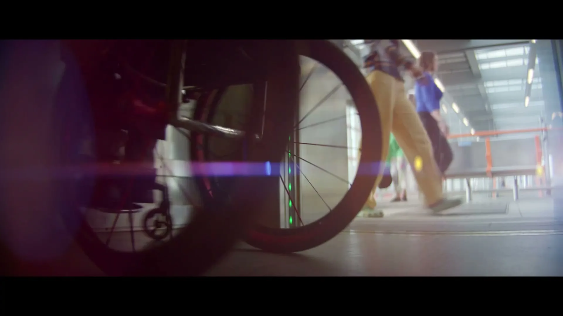 TFL "Journeys with TFL just keep getting brighter" (2023) commercial still