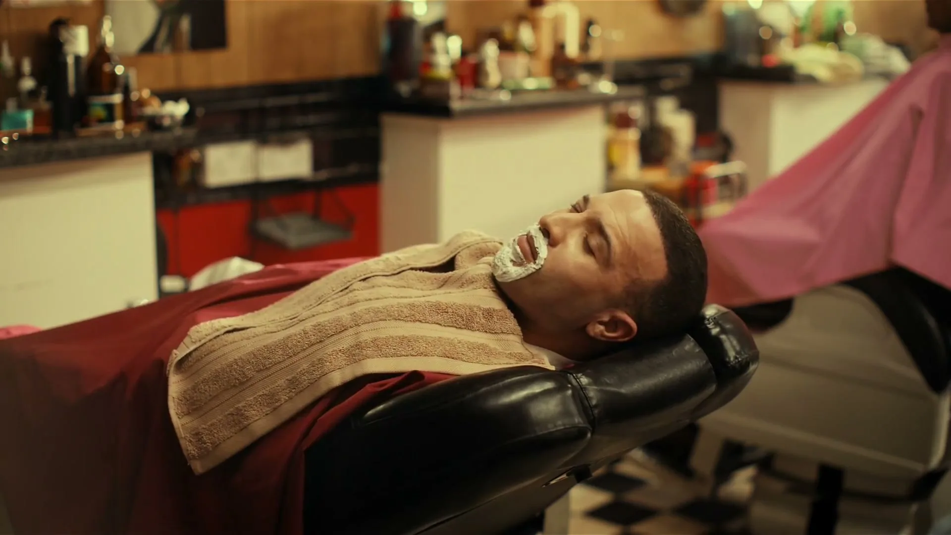 KFC UK&I "Barber" (2024) commercial still
