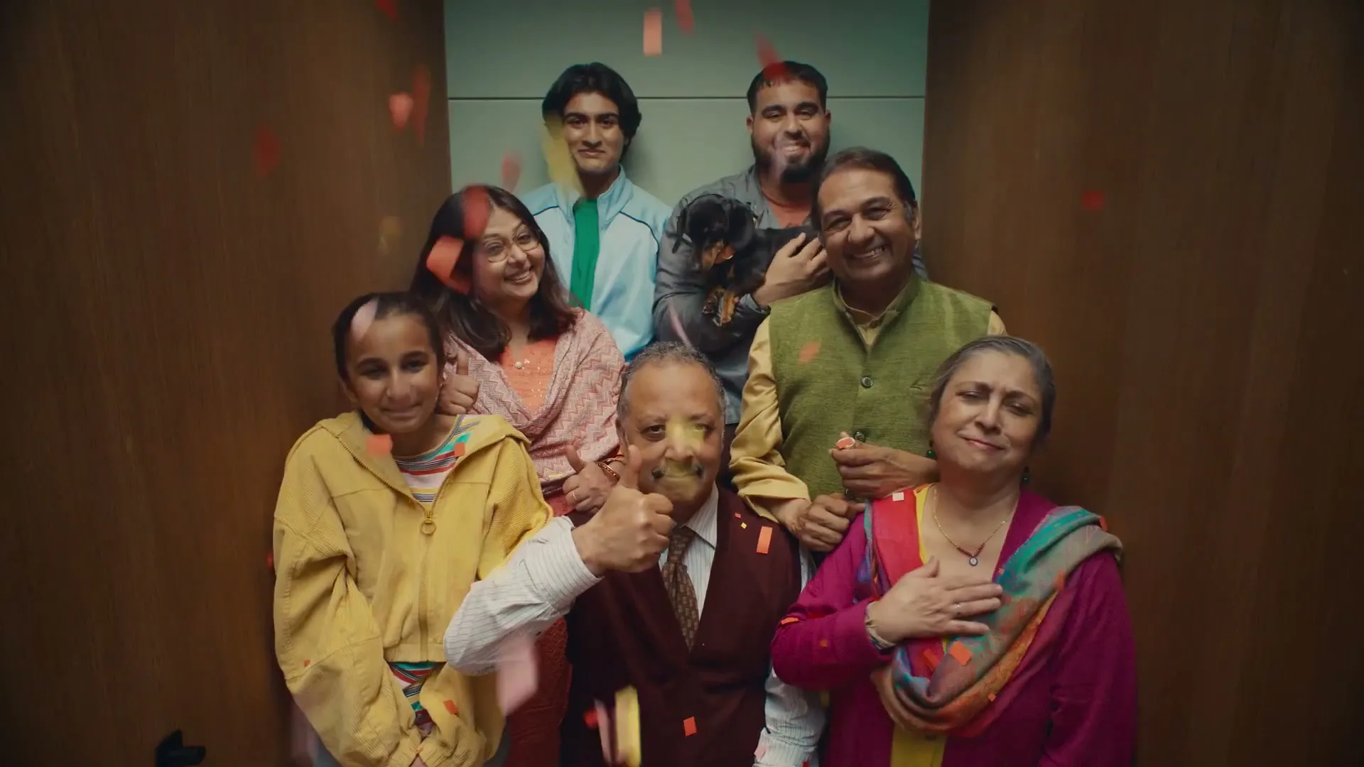 Three "UK - The Sharma Fam Chat" (2024) commercial still