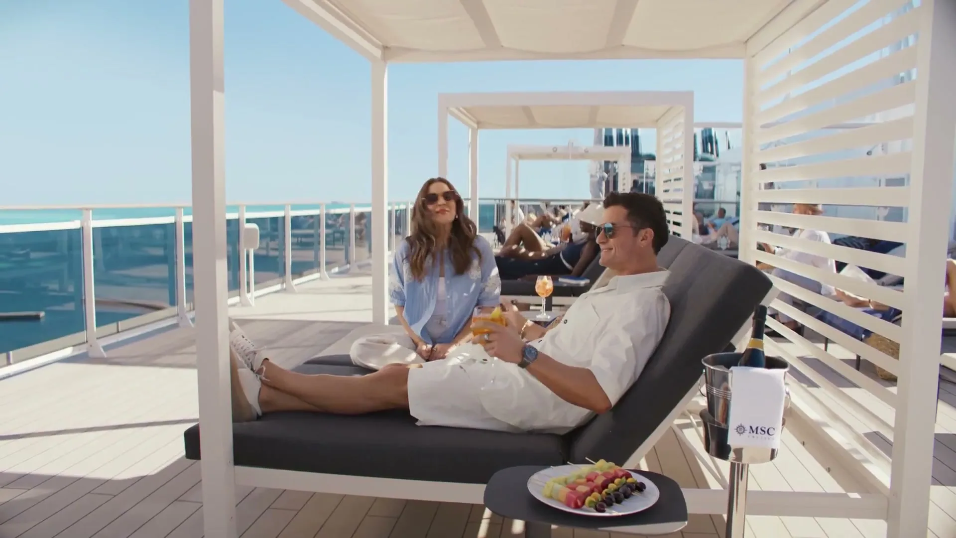 MSC Cruises "Cabana & Spritz" (2026) commercial still