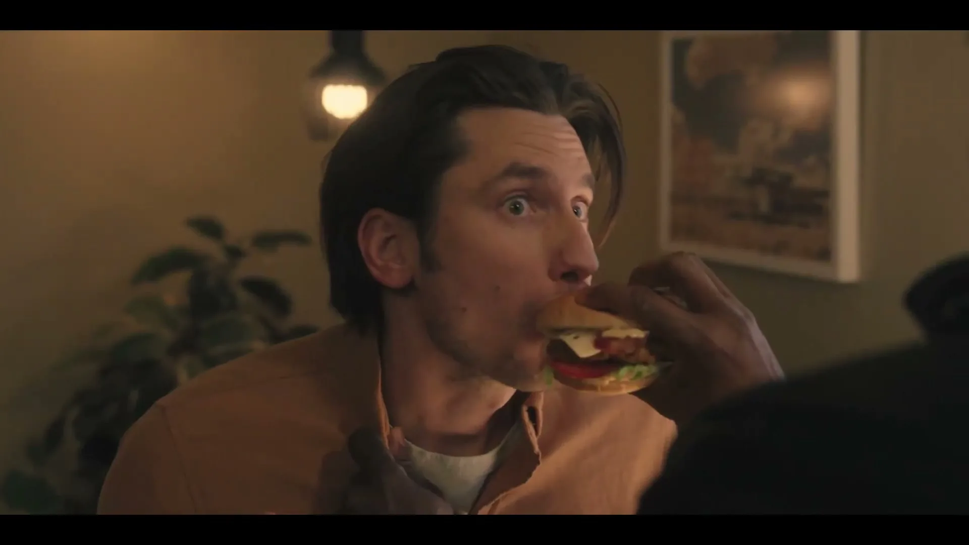 Arby's "Say It To Arby's Free Sandwich Face" (2024) commercial still
