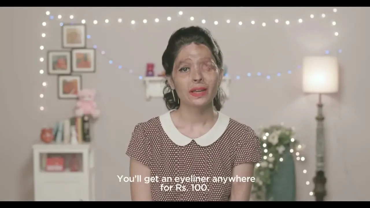 Make Love Not Scars "How to Apply Eyeliner" (2016) commercial still