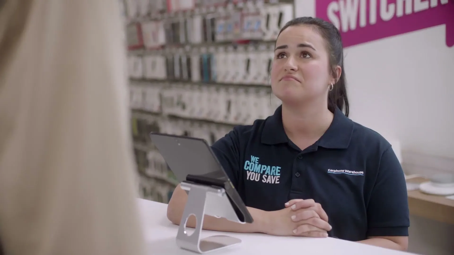 Carphone Warehouse "Switcheroo" (2019) commercial still