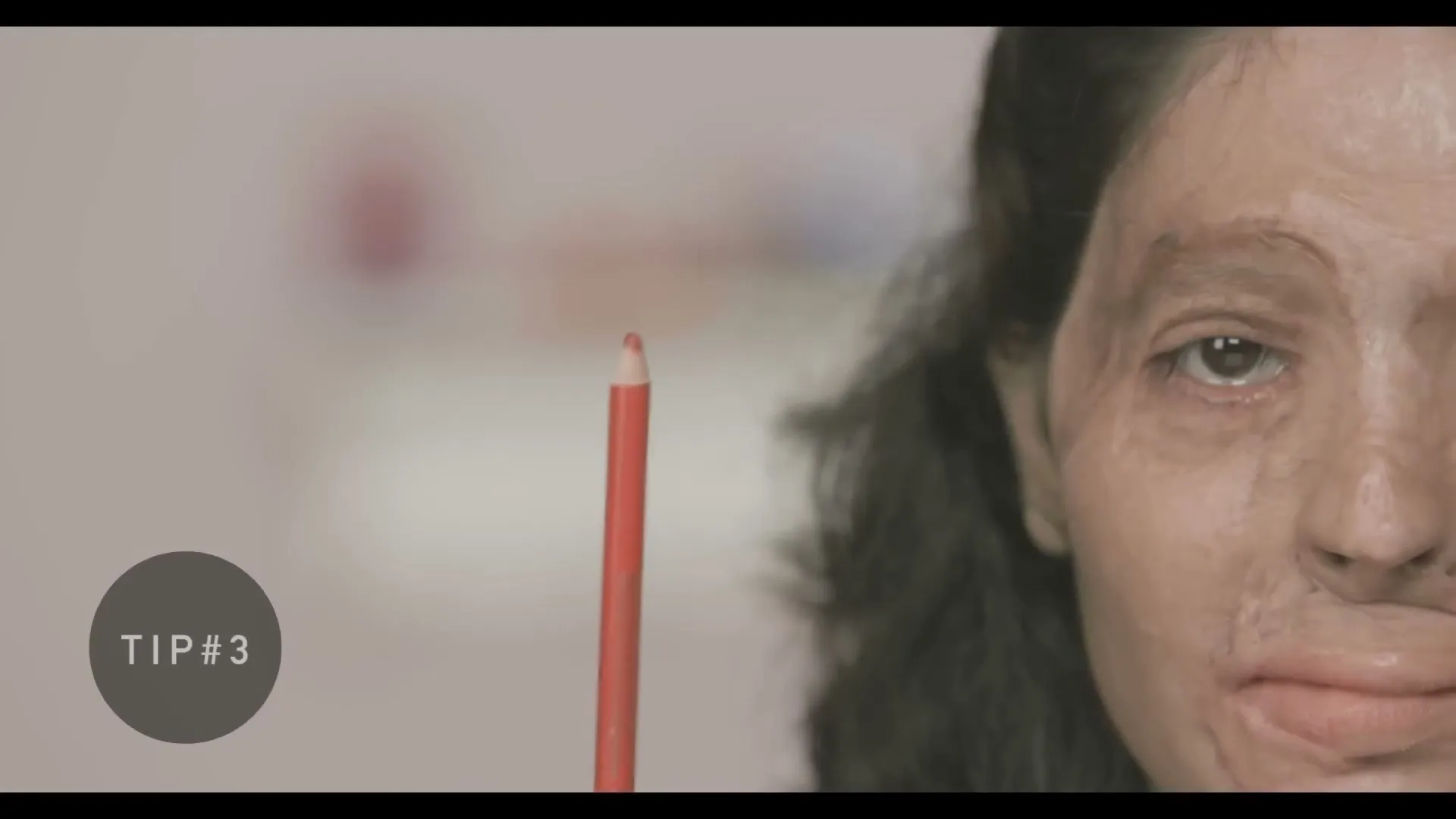 Make Love Not Scars "How to Get Perfect Red Lips" (2016) commercial still